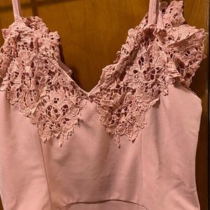 Pink Body Suit XL. Fashion Nova.